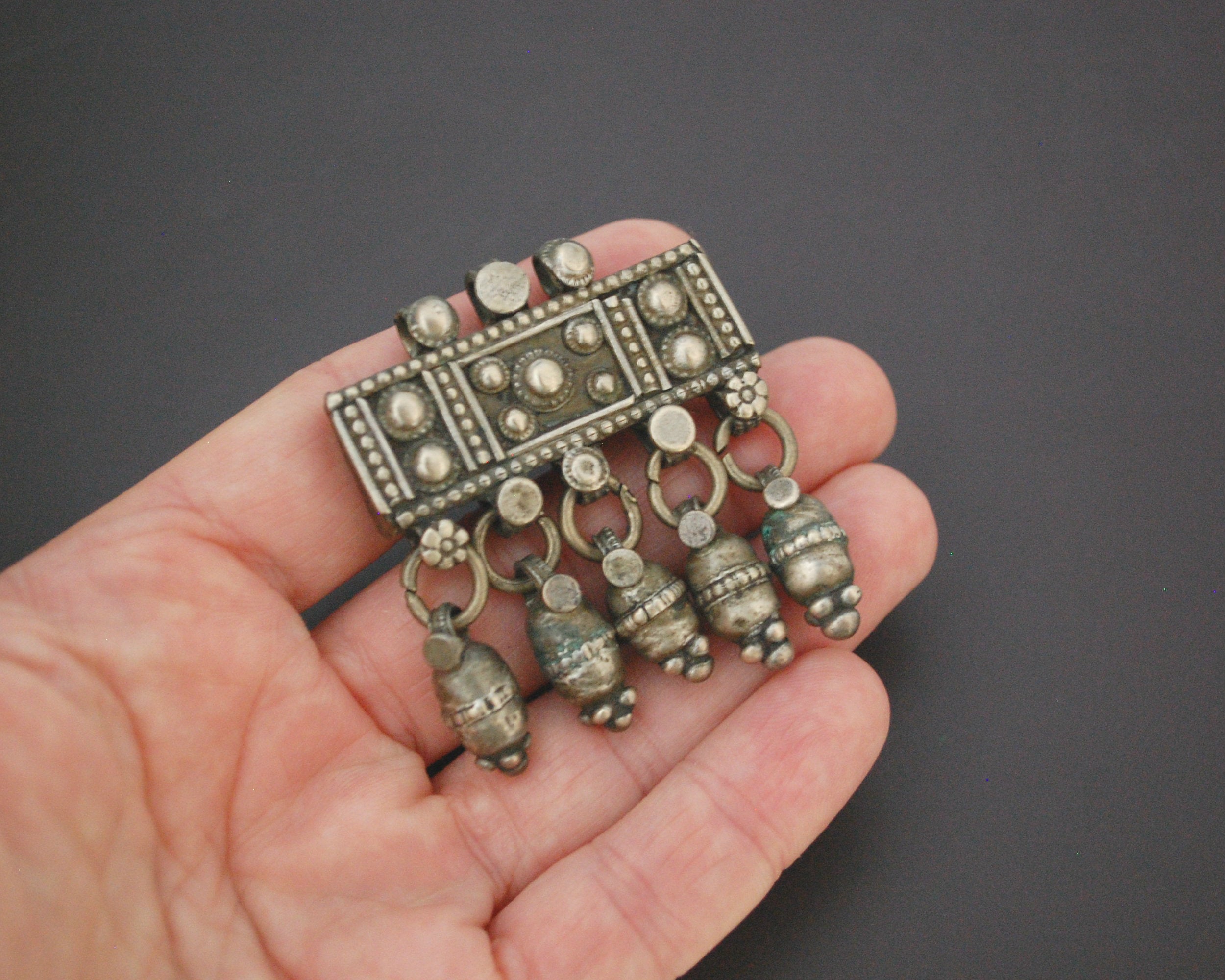 Yemeni Bedouin Pendant with Dangles