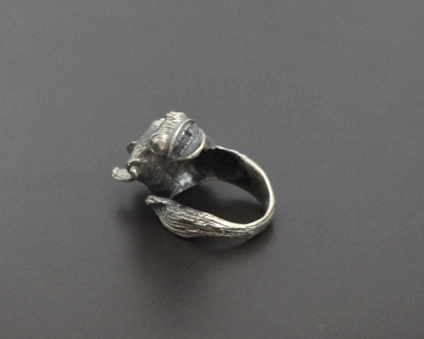 Horse Silver Ring - Size 4.5/5