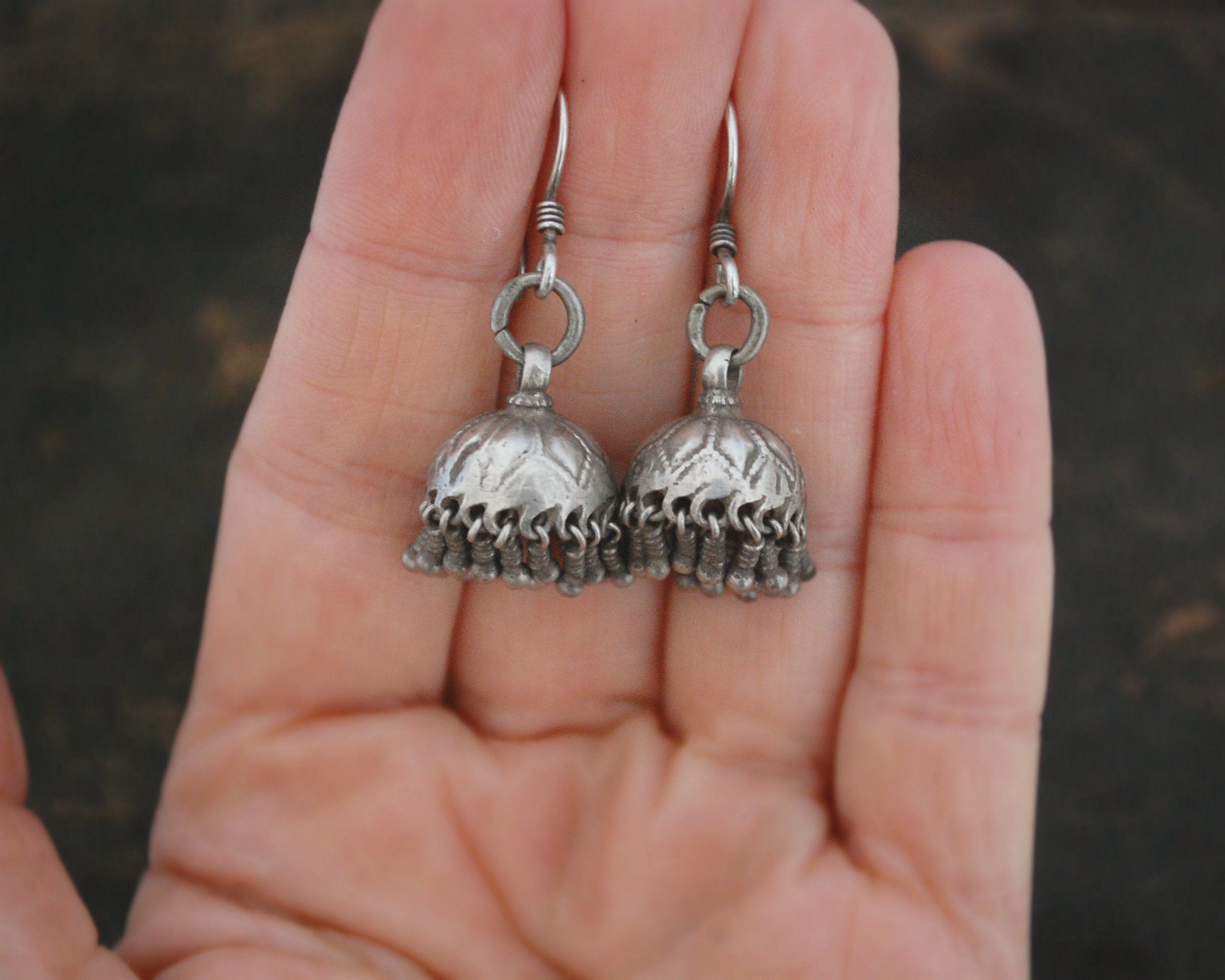 Rajasthani Jhumka Earrings - SMALL