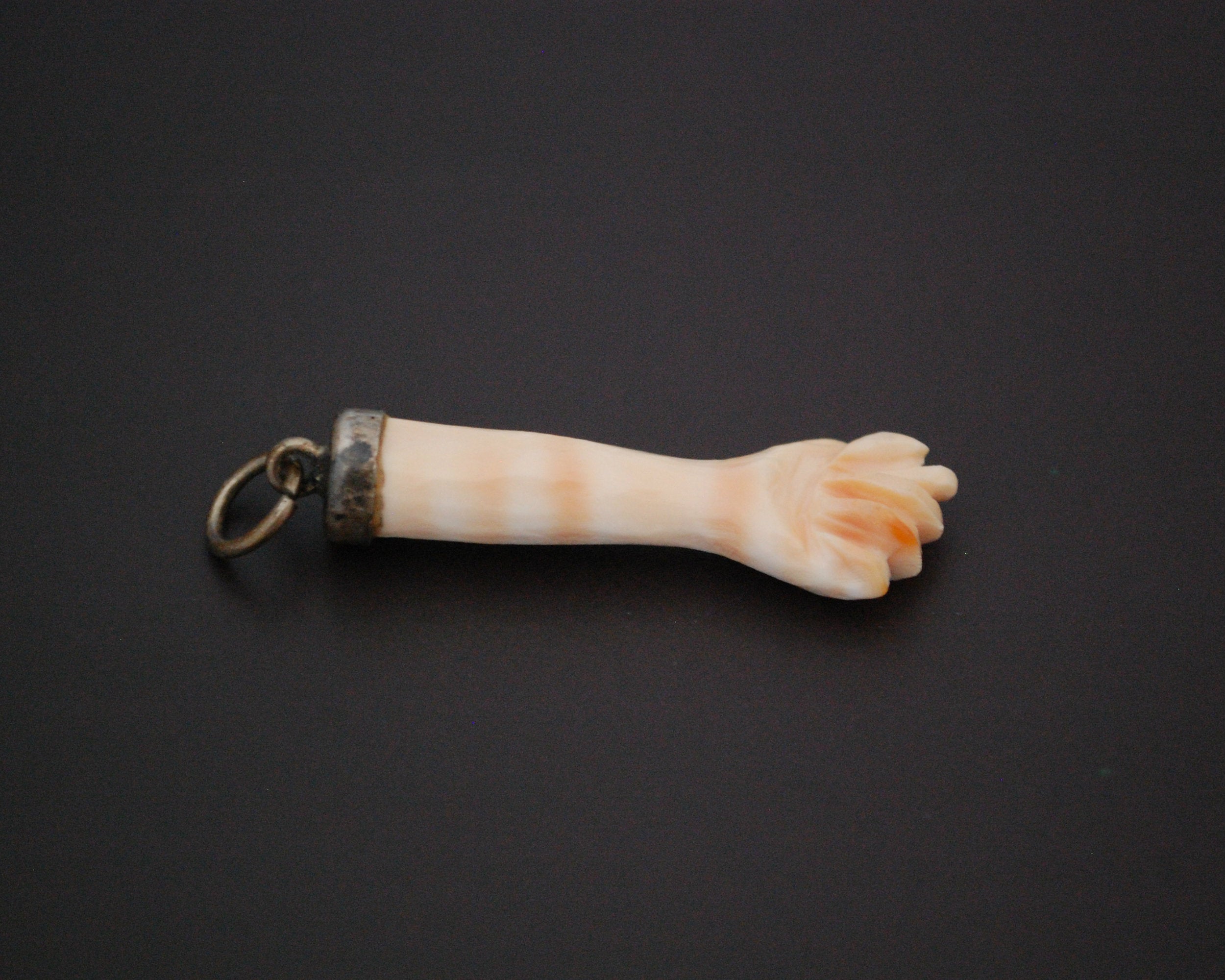 Reserved - Shell Figa Charm Pendant