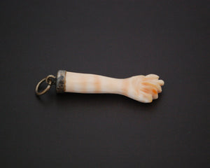 Reserved - Shell Figa Charm Pendant