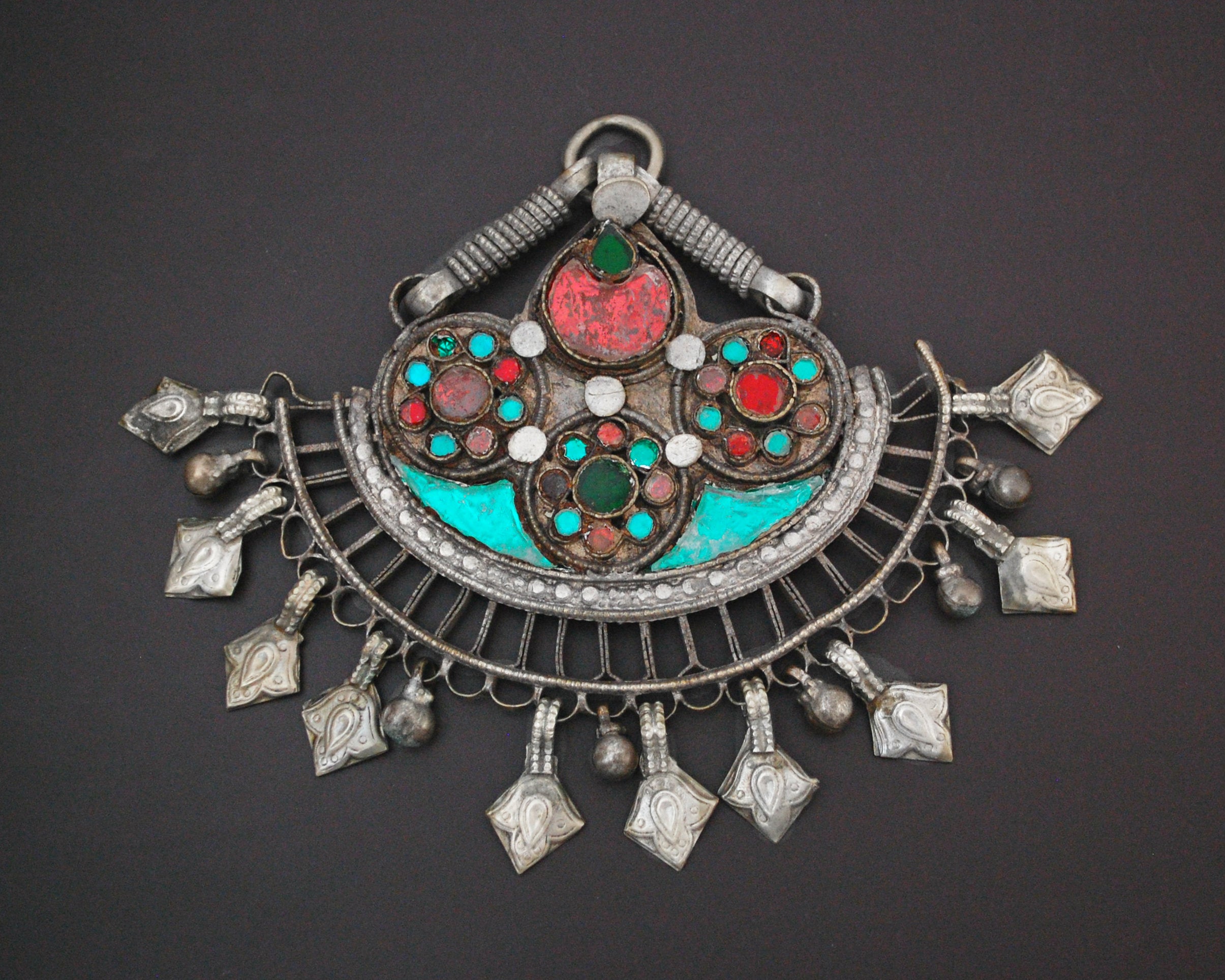Tribal Rajasthani Glass Pendant or Ornament
