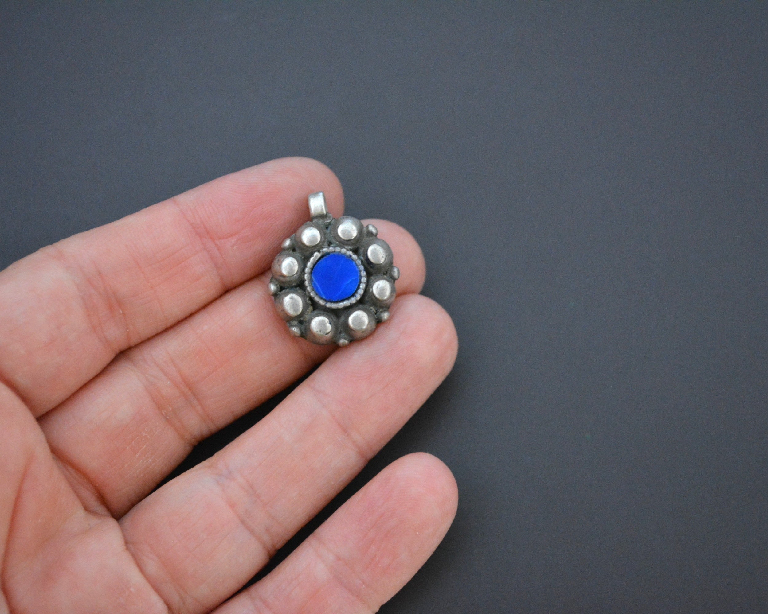 Afghani Lapis Lazuli Pendant - SMALL