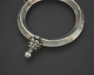 Old Rajasthani Silver Bracelet - LARGE