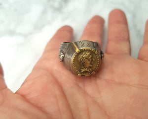 Turkmen Signet Ring - Size 8