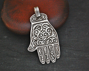 Old Berber Hamsa Pendant