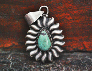 Nepali Turquoise Pendant