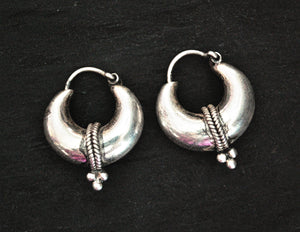 Ethnic Hoop Earrings - SMALL