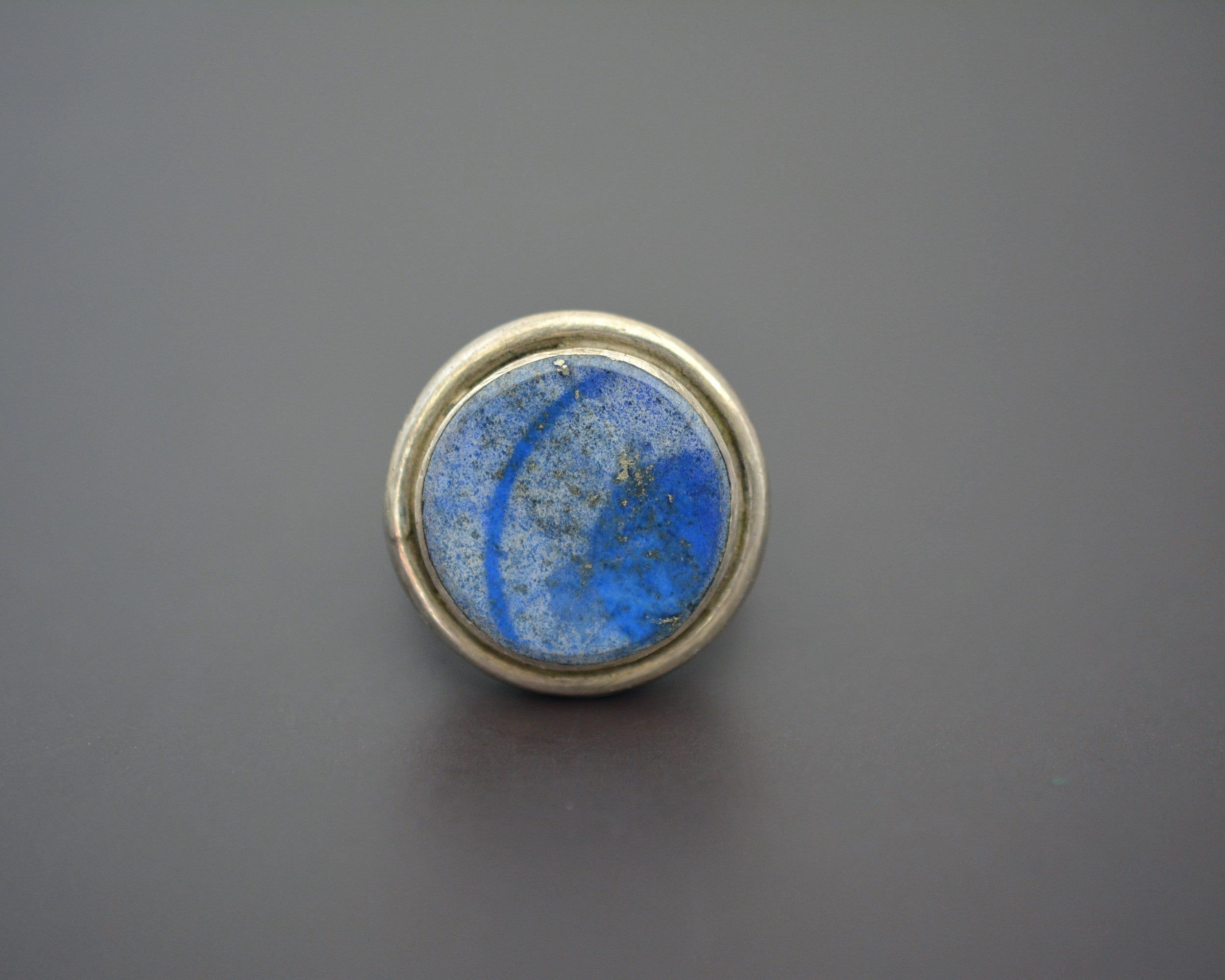 Afghani Lapis Lazuli Ring - Size 6