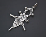 Tuareg Silver Cross Pendant