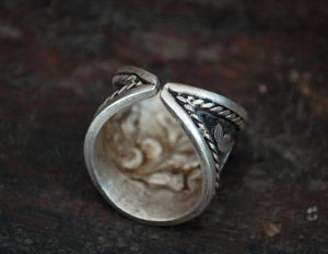 Ethnic Band Ring from India - Size 7+