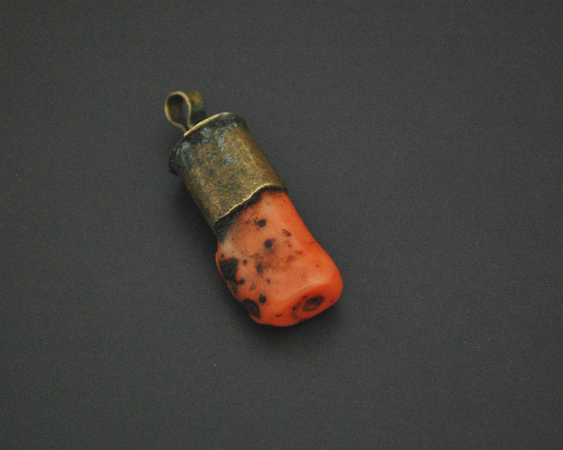 Antique Coral Pendant from Morocco