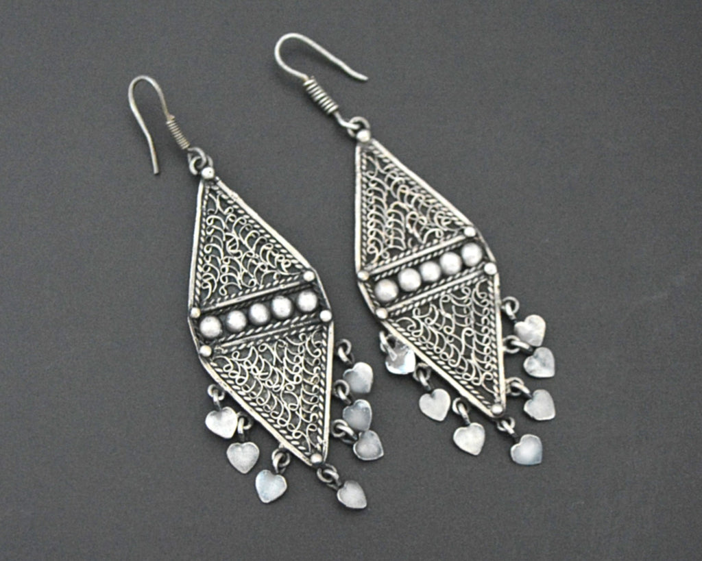 Ethnic Filigree Charms Earrings