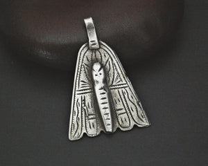 Berber Charm Pendant - Solid Silver