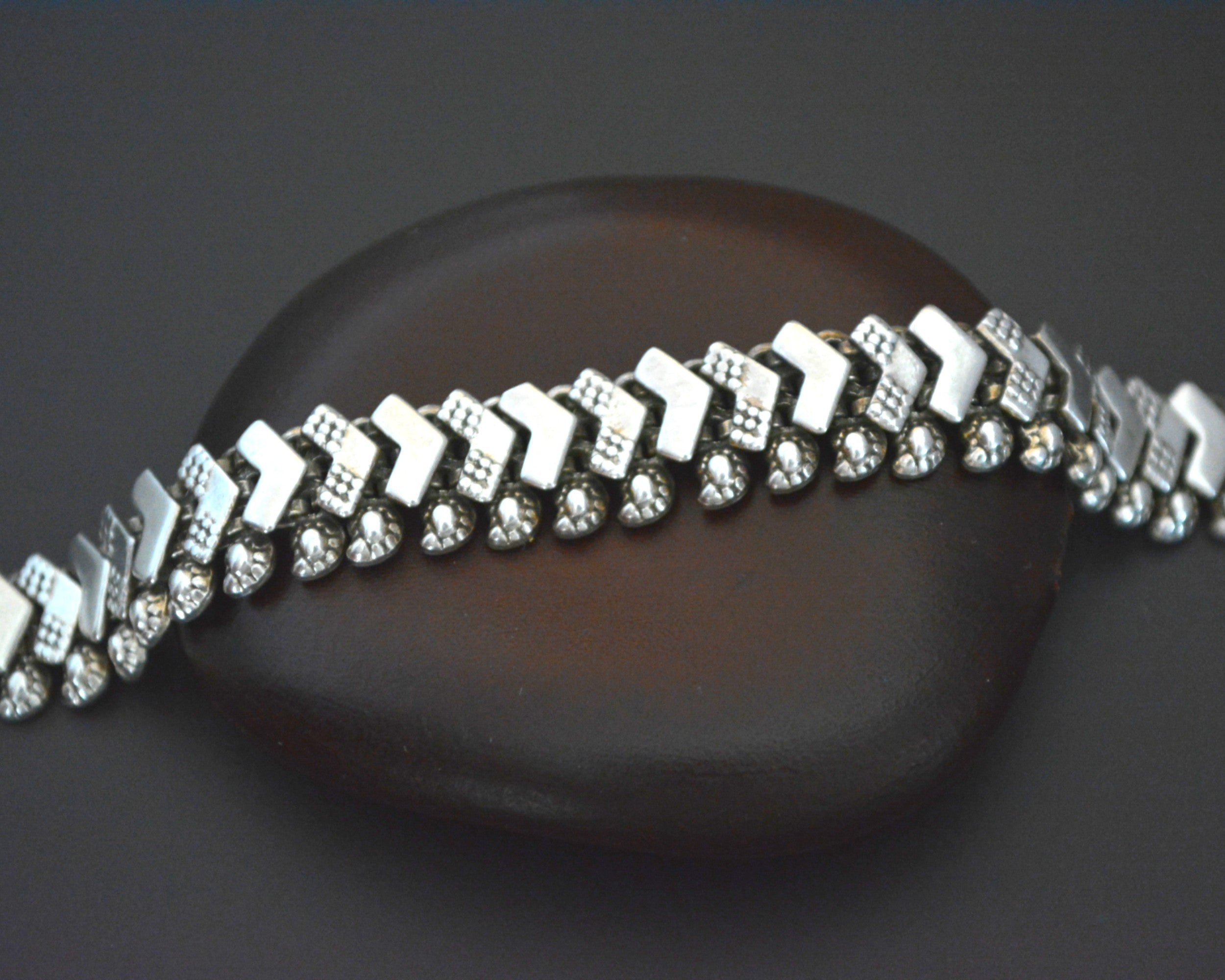 Rajasthani Sterling Silver Link Bracelet