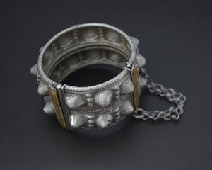 Omani Hinged Spike Bracelet with Gilding - XSmall Size