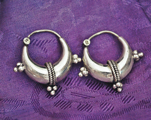 Rajasthani Hoop Earrings - SMALL