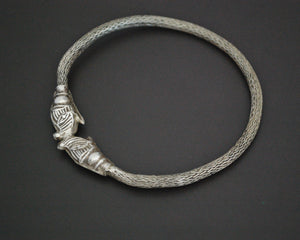 Indian Elephants Head Snake Chain Bracelet