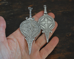 Indian Tribal Silver Pendant