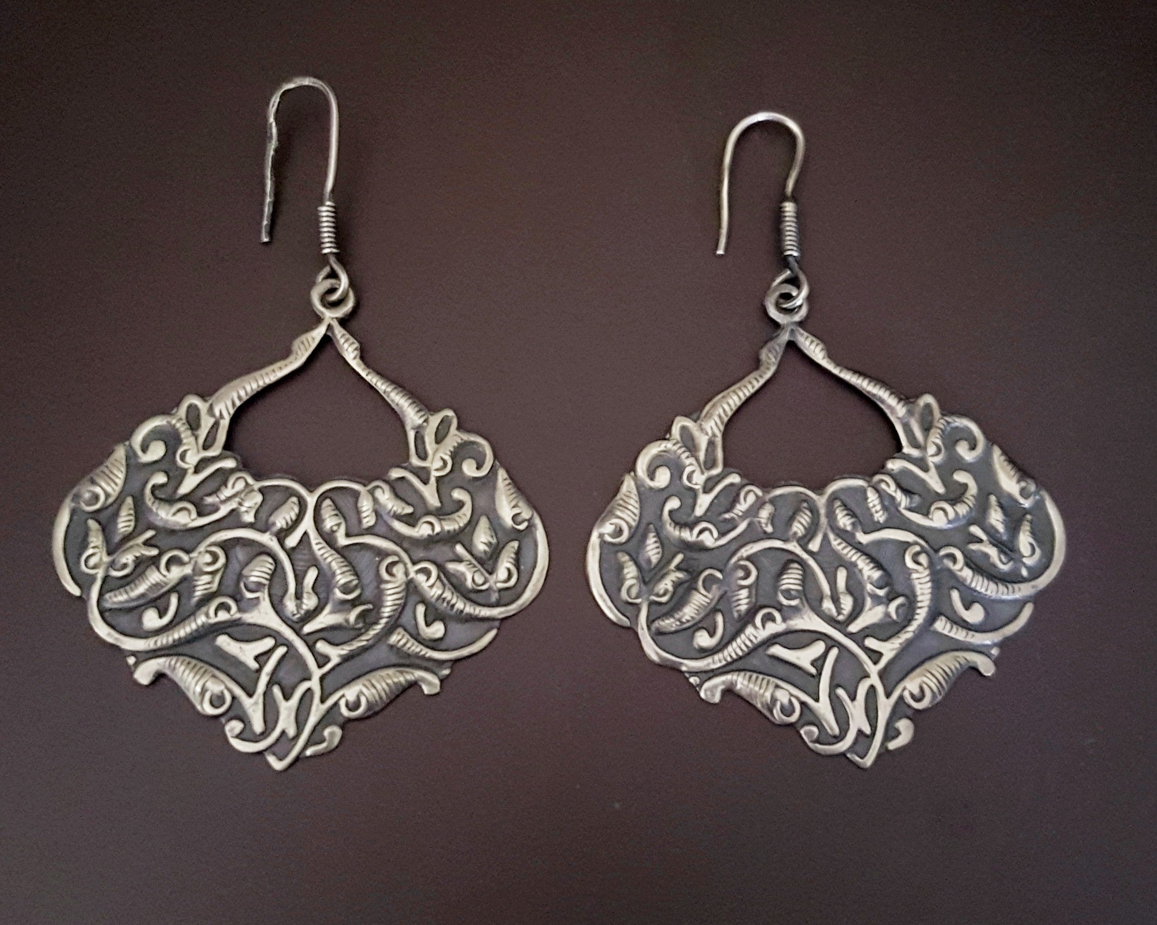 Ethnic Dangle Earrings from Egypt