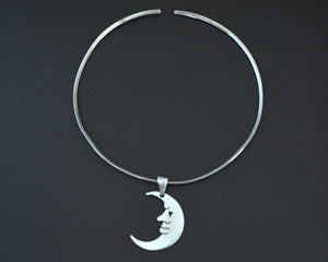 MOON MAGIC - Crescent Moon Amulet Necklace