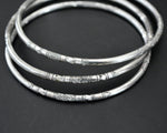 Tuareg Silver Bangle Bracelet - TRIO