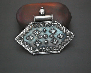 Large Indian Silver Pendant