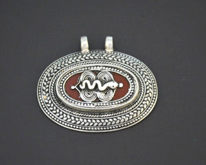 Afghani Kazakh Pendant with Snake