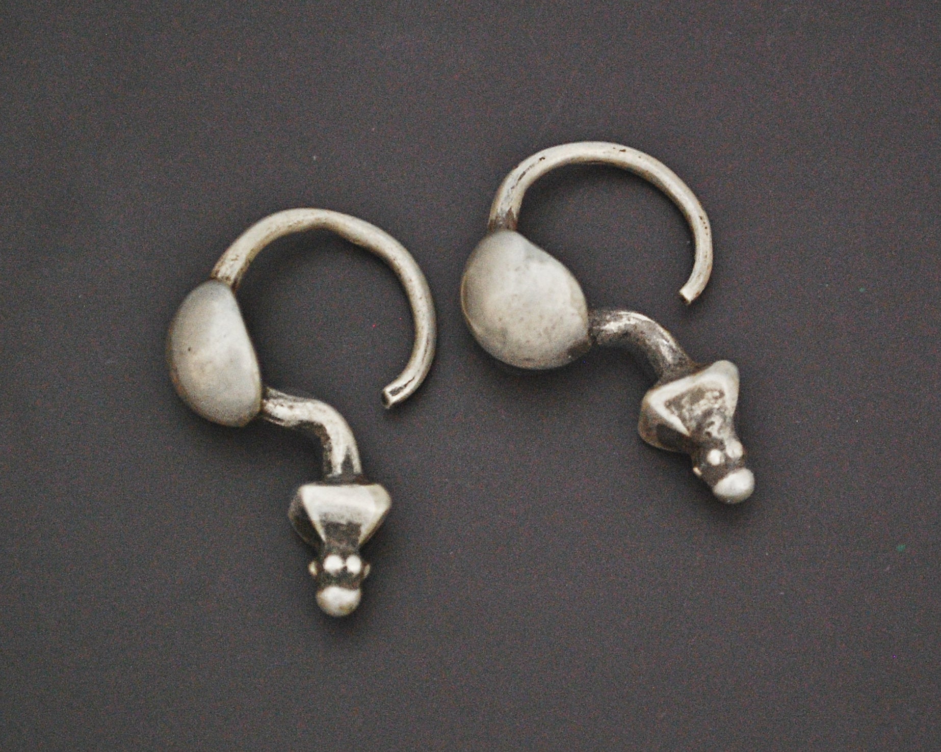 Tribal Indian Earrings from Gujarat