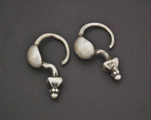 Tribal Indian Earrings from Gujarat
