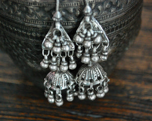 Rajasthani Silver Earrings