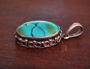 Turquoise Pendant from India
