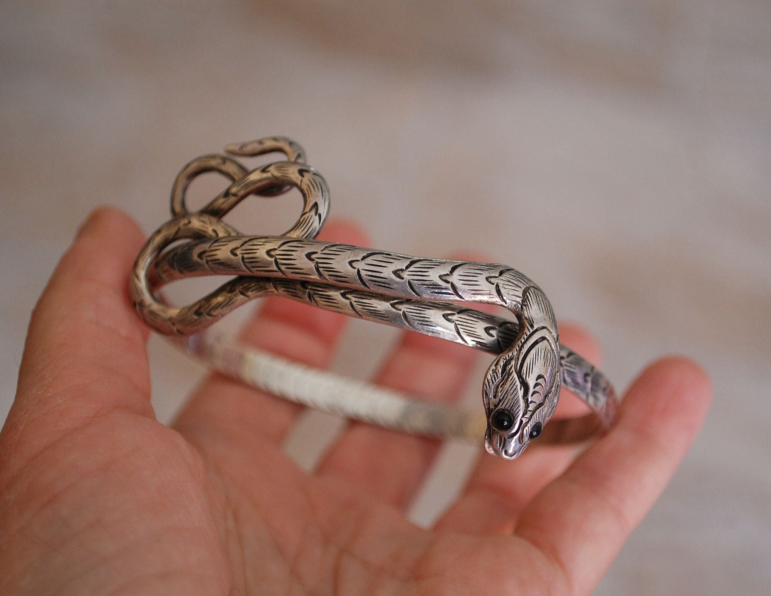 Vintage Snake Bracelet - Snake Armlet