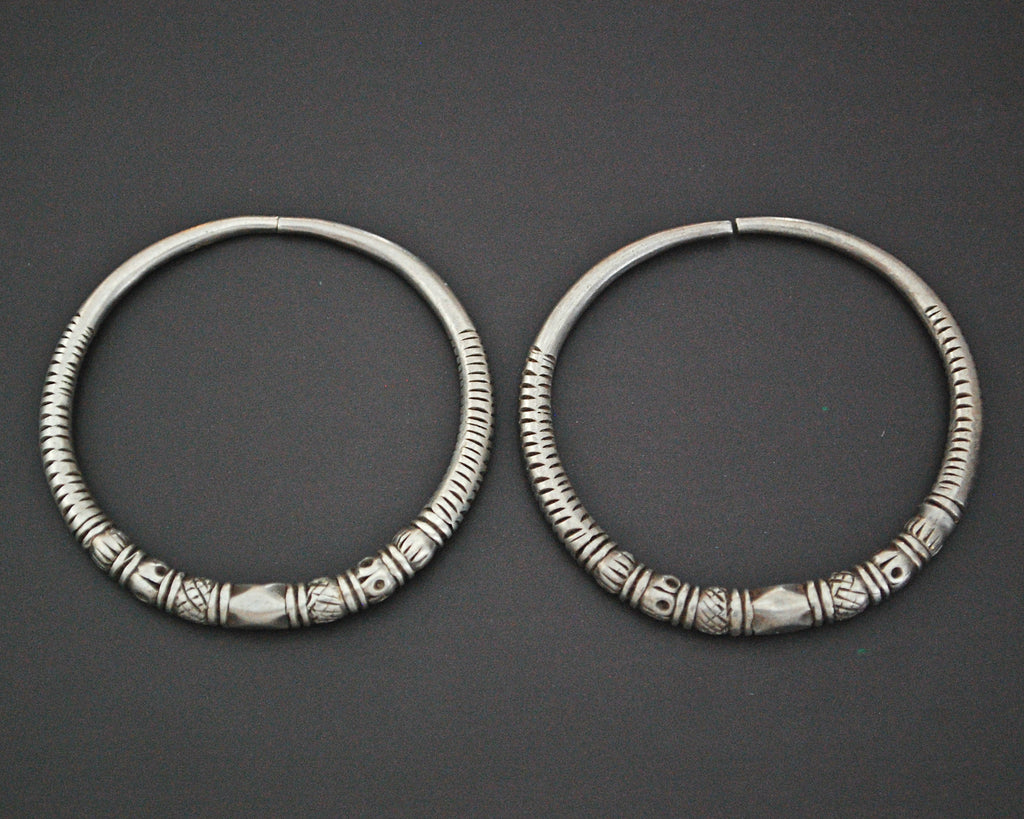Afghani Hoop Earrings - LARGE