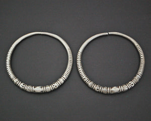 Afghani Hoop Earrings - LARGE