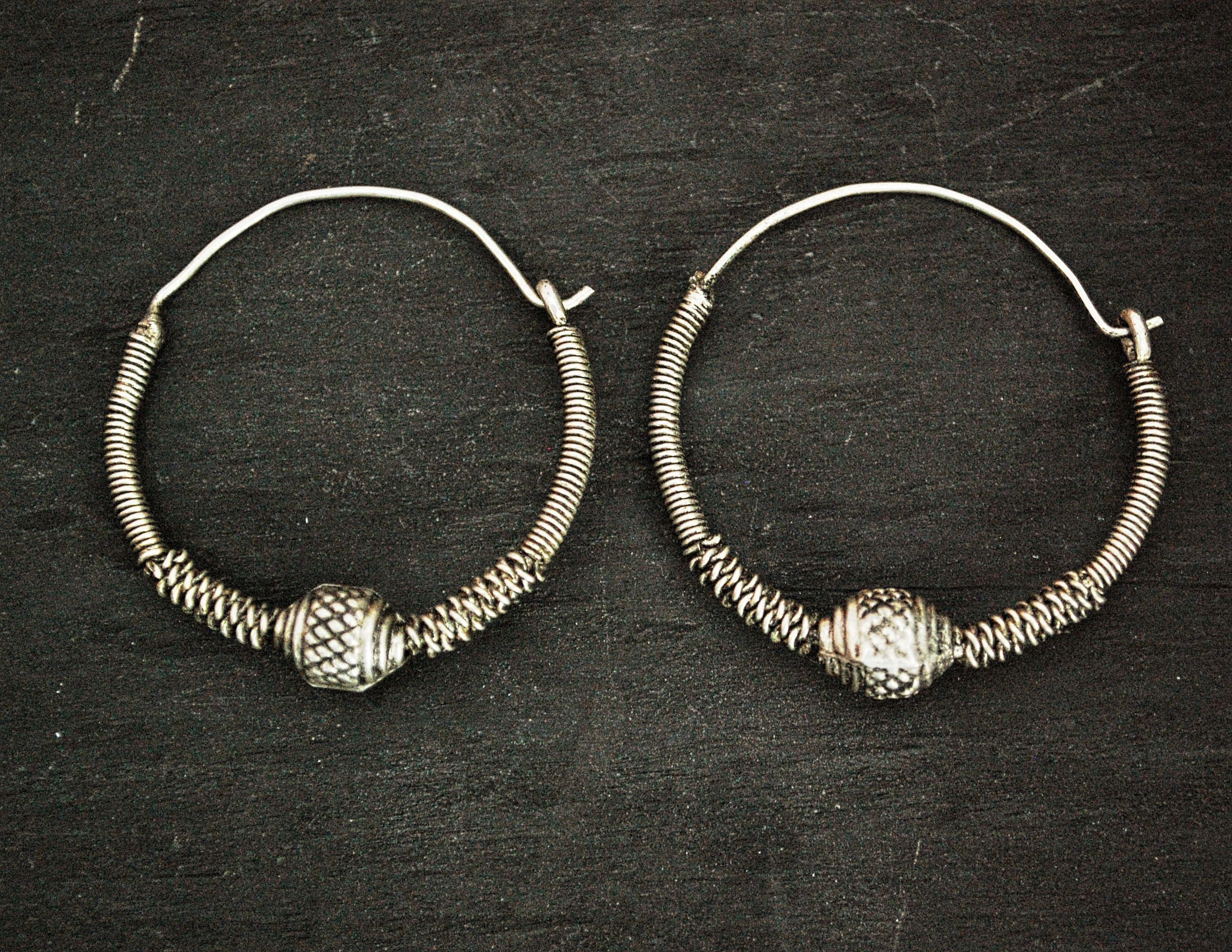 Tribal Rajasthani Hoop Earrings