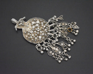 Yemeni Filigree Pendant with Dangles