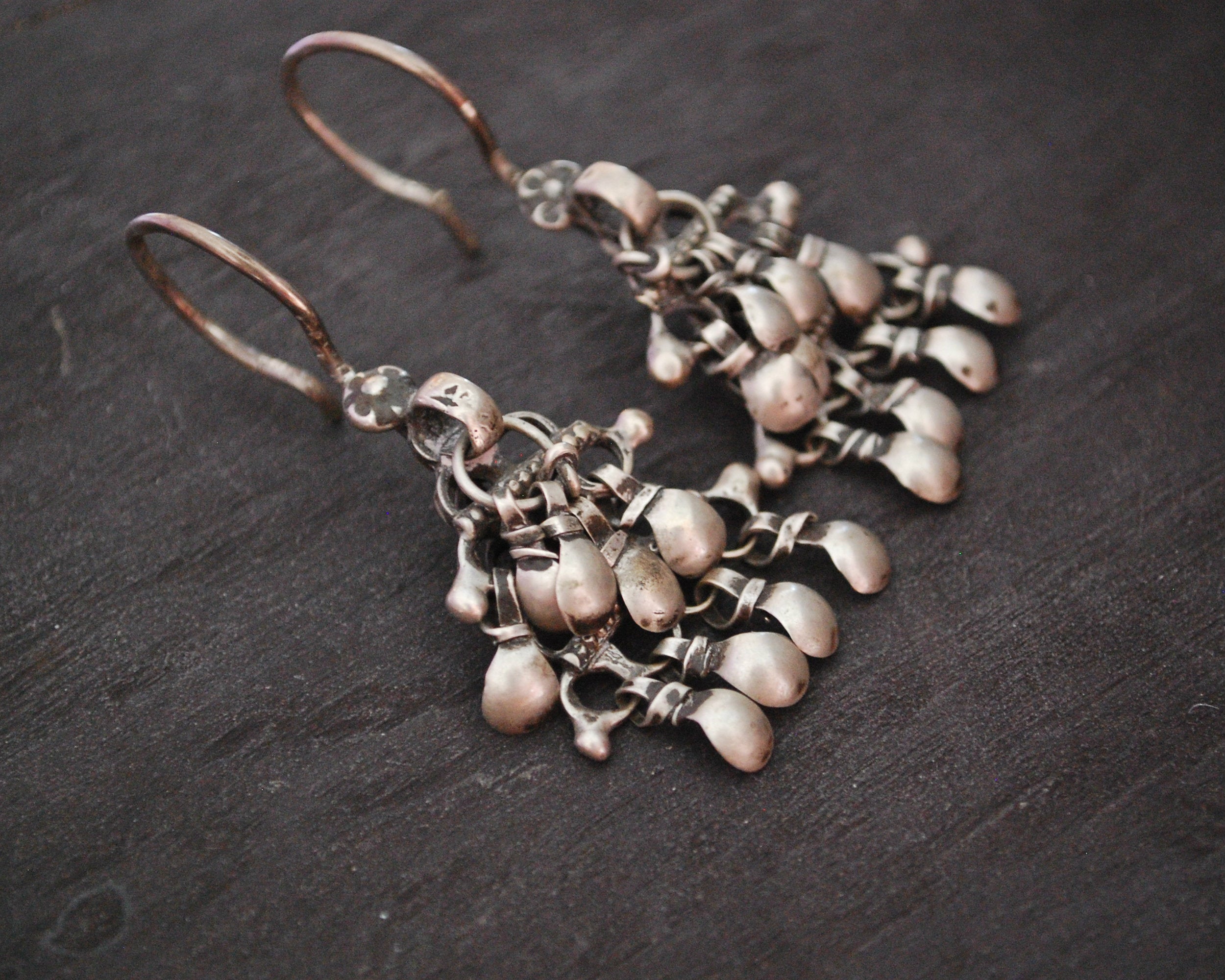 Rajasthani Old Silver Earrings