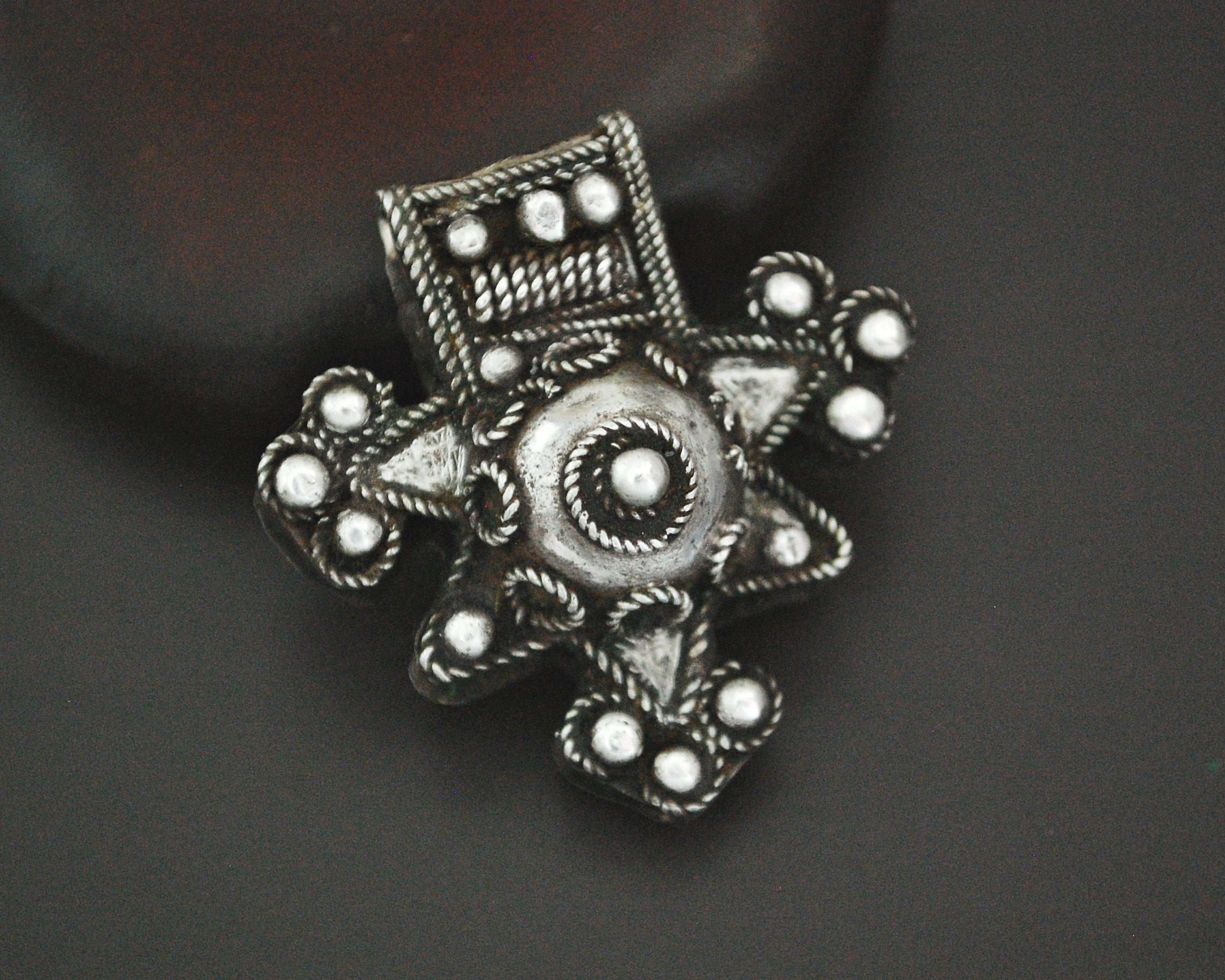 Old Berber Boghdad Cross Pendant