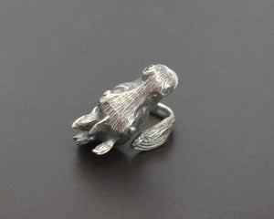 Horse Silver Ring - Size 4.5/5
