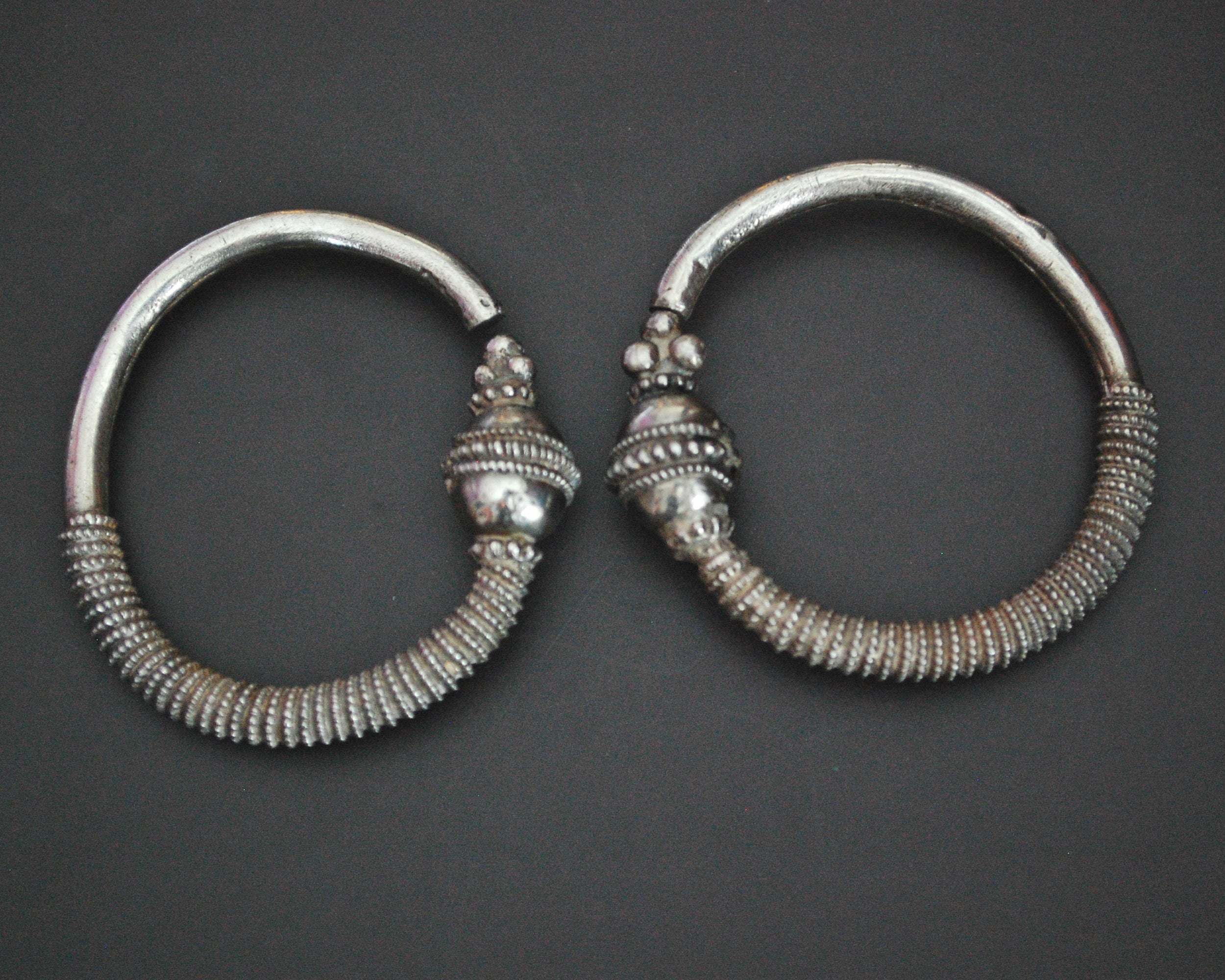 Omani Bedouin Hoop Earrings