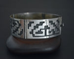 Mexican Taxco Link  Cuff Bracelet