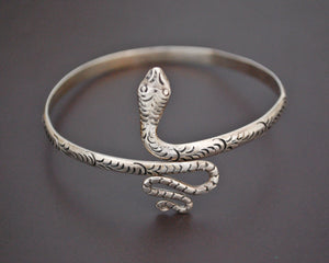 Sterling Silver Snake Bracelet - SMALL