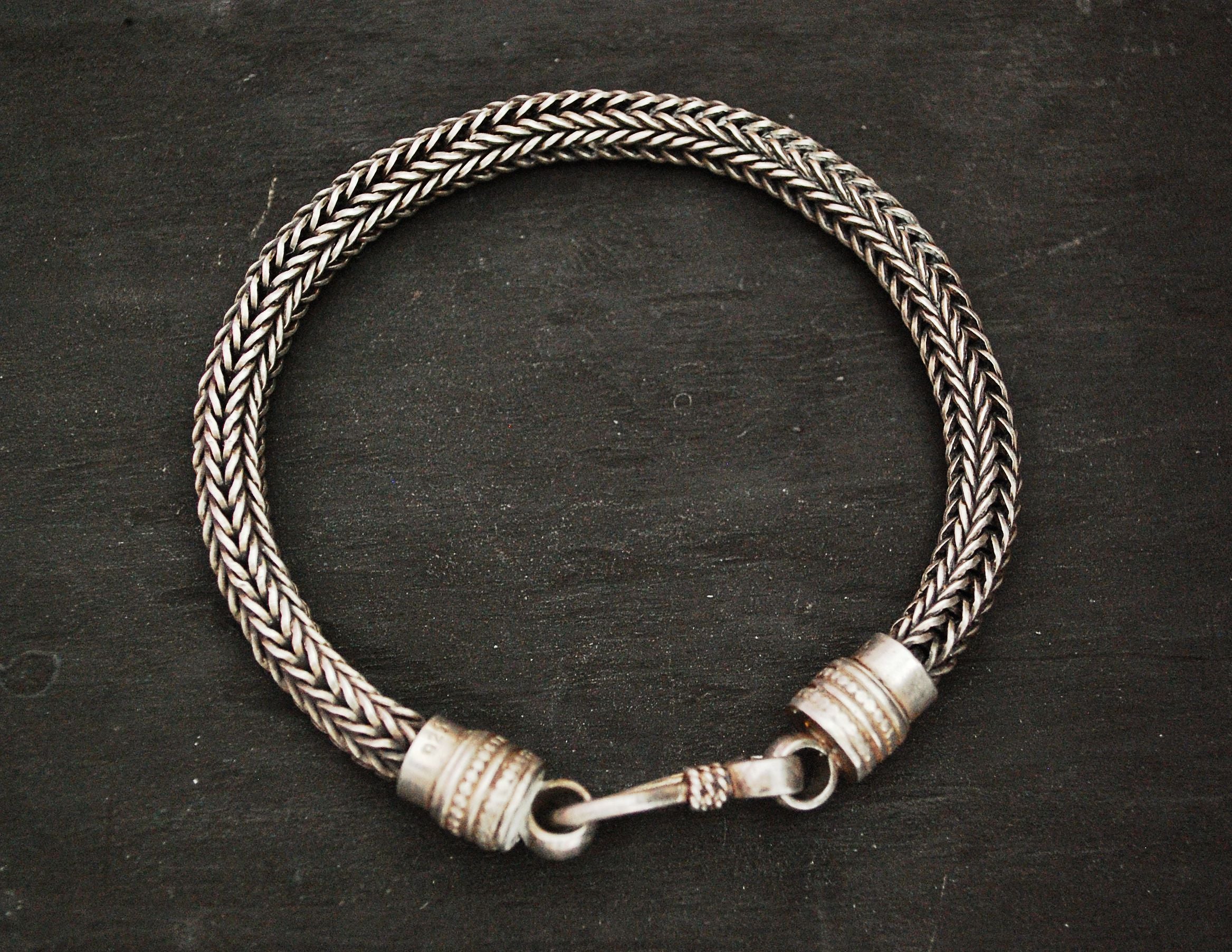 Thick Rajasthan Snake Chain Bracelet