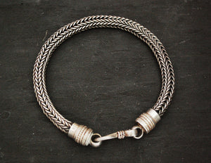 Thick Rajasthan Snake Chain Bracelet