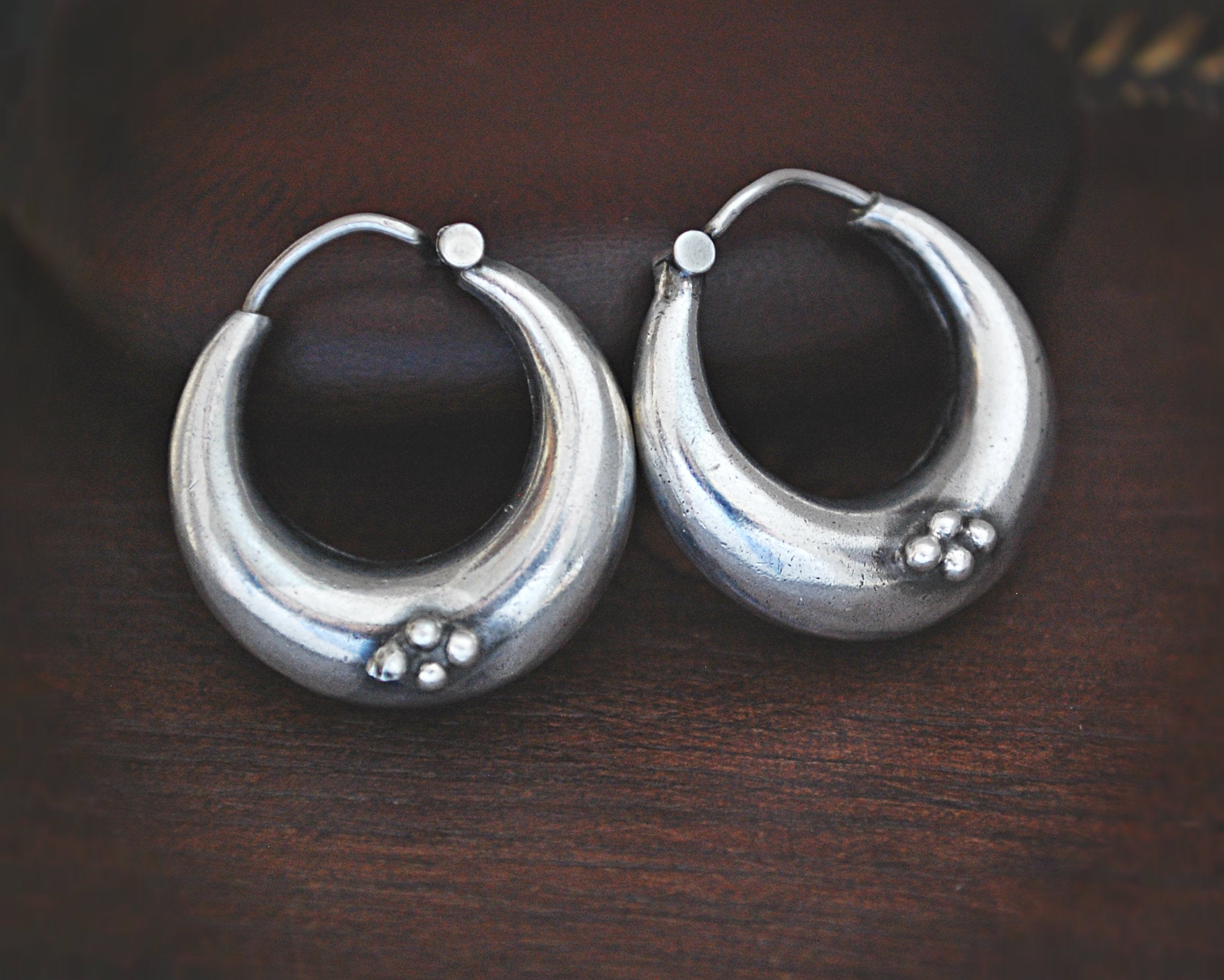 Ethnic Hoop Earrings from India