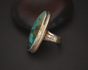 Ethnic Turquoise Ring - Size 6