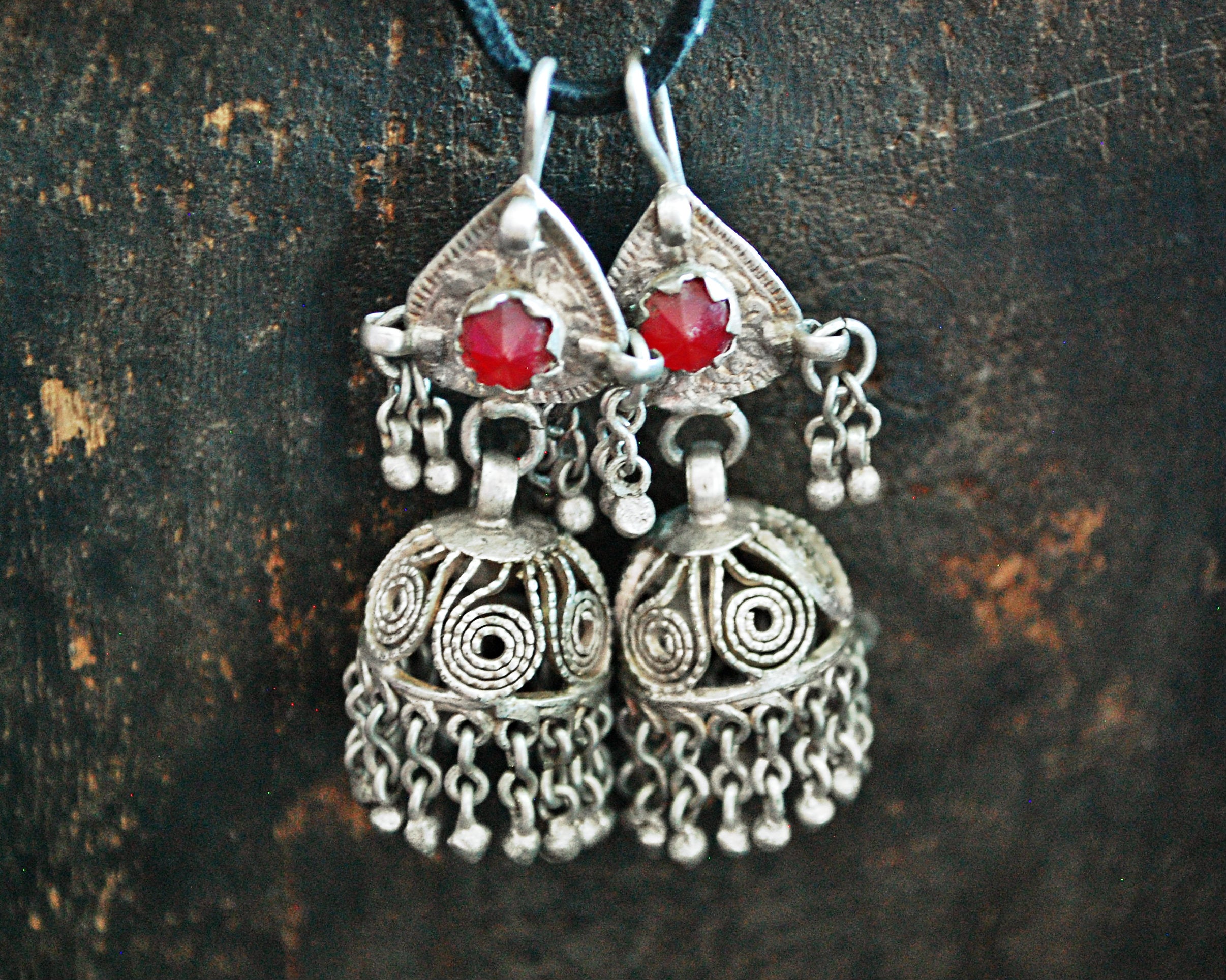 Tribal Kashmiri Jhumka Earrings