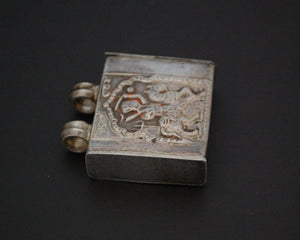 Hindu Amulet Box Pendant Durga