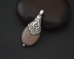 Nepali Pendant with Fish Repoussee